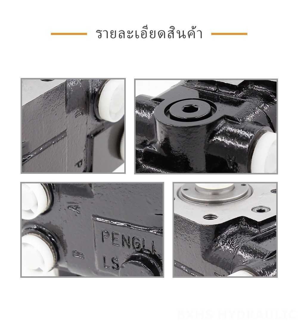 101S-5T-80-PV60 80 มล./รอบ 8 ลิตร/นาที ชุดควบคุมพวงมาลัย