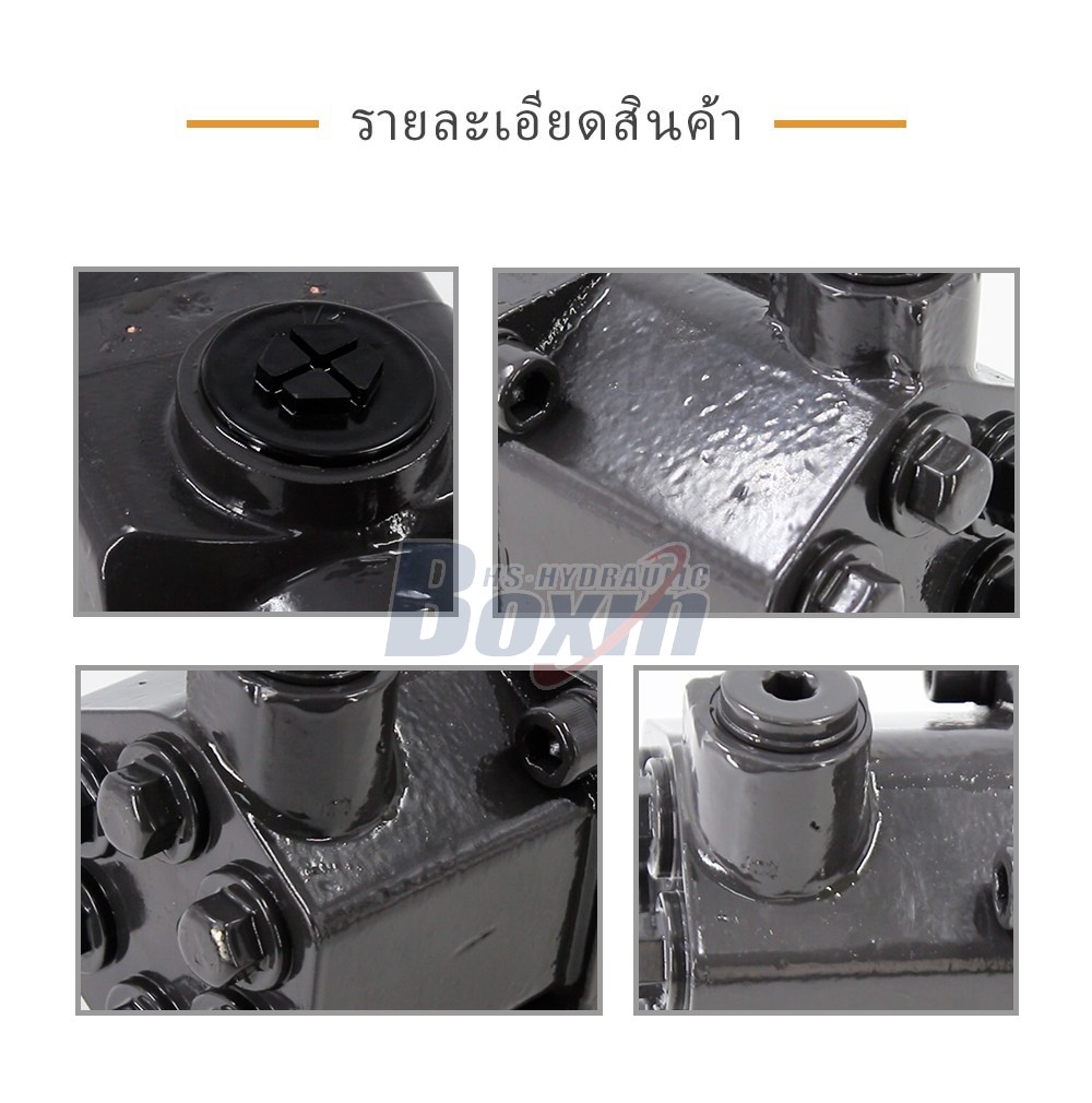 B6-50 50 ซีซี/รอบ แรงดัน 25 MPa (3625 psi) ปั๊มลูกสูบไฮดรอลิก