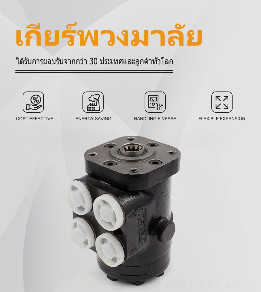 BZZ1-E100B 100 มล./รอบ 7.5 ลิตร/นาที ชุดควบคุมพวงมาลัย