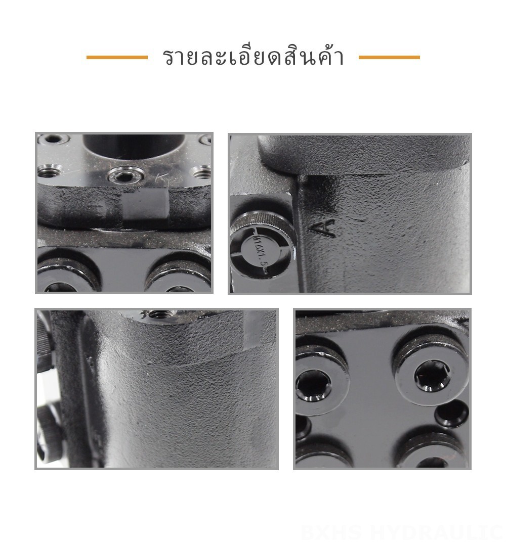 BZZ1-E80AS 80 มล./รอบ 6 ลิตร/นาที ชุดควบคุมพวงมาลัย