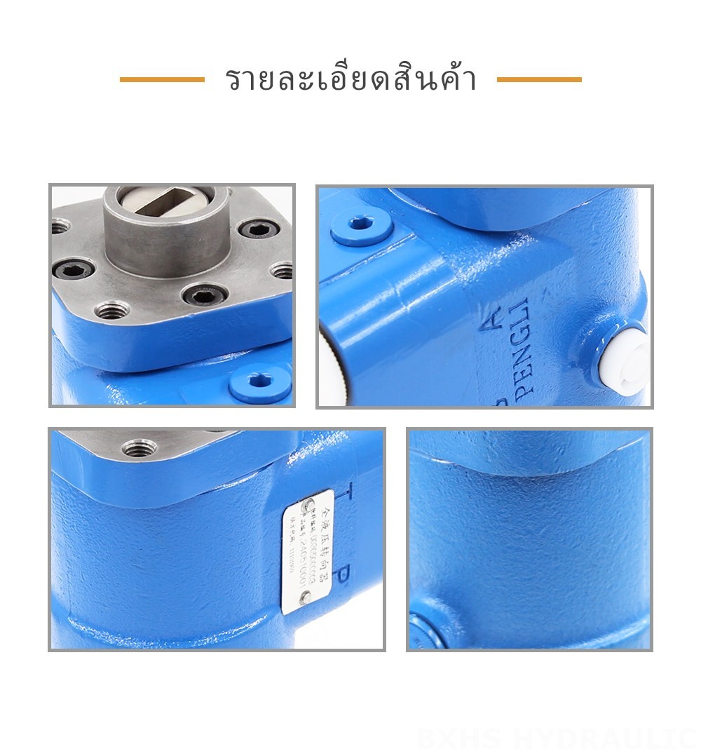 BZZ5-E500C 500 มล./รอบ 38 ลิตร/นาที ชุดควบคุมพวงมาลัย