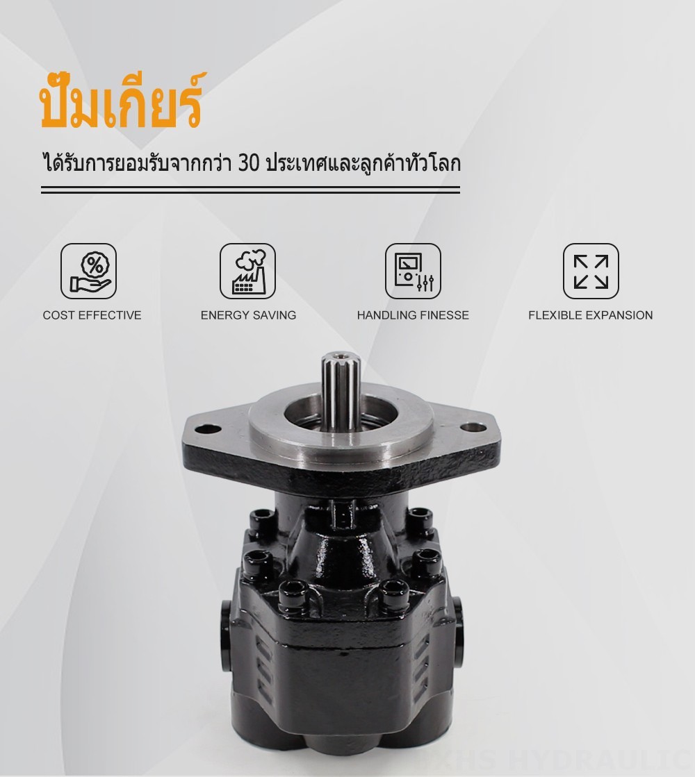 CBHL-2000 50 ซีซี/รอบ ปั๊มเฟืองไฮดรอลิก