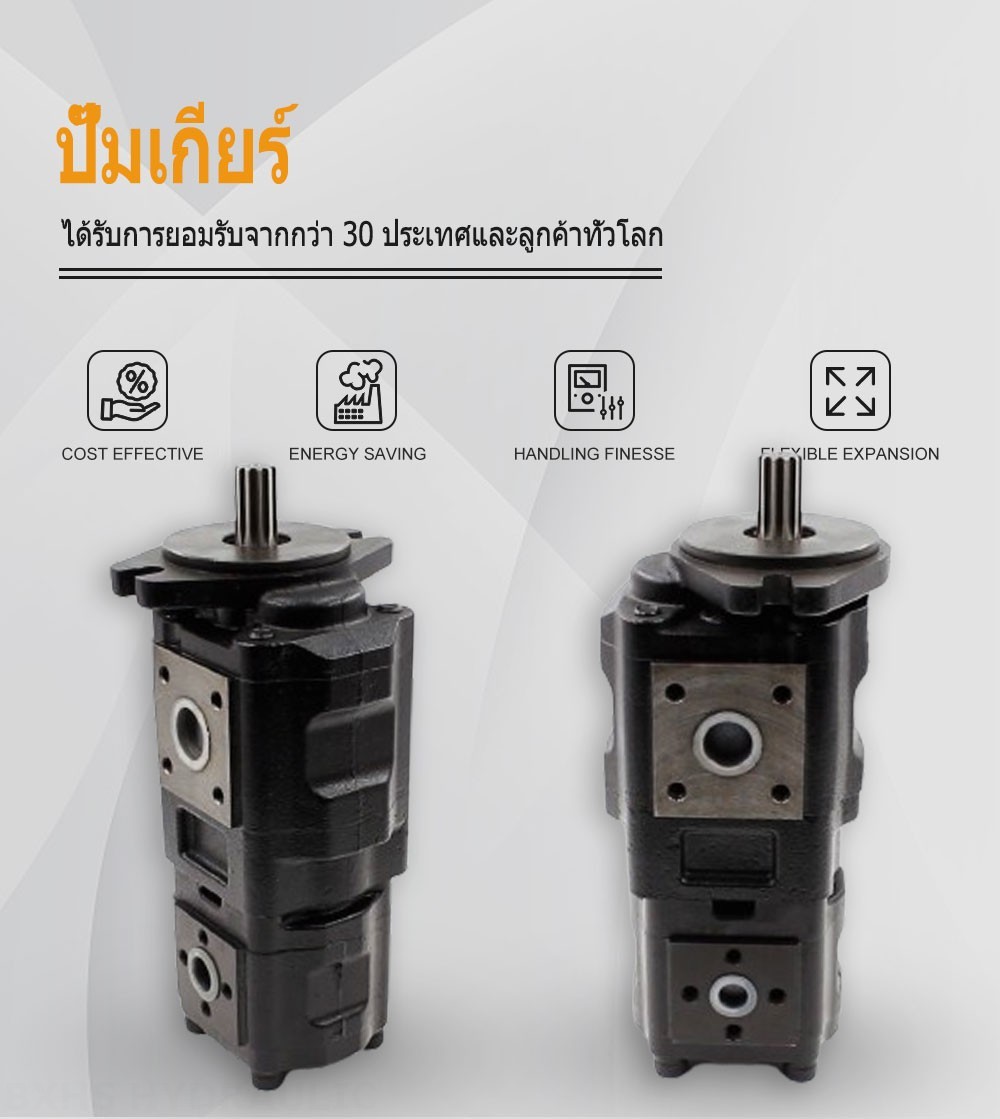 CBHS-F4 40 ซีซี/รอบ ปั๊มเฟืองไฮดรอลิก