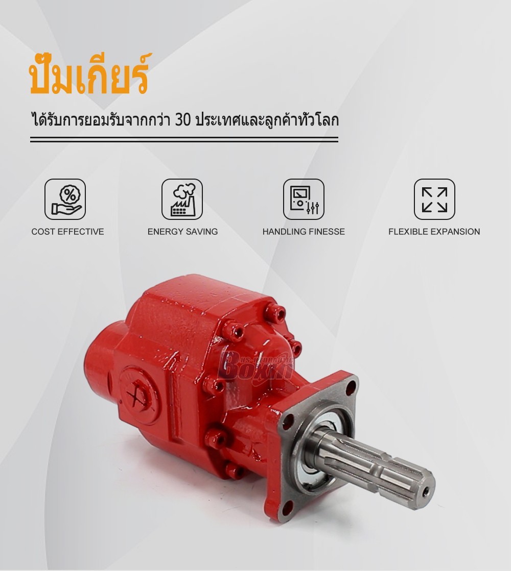 CBHST1-80-KZ 80 cc/rev Hydraulic Gear Pump OEM ODM Customization Private Label Service
