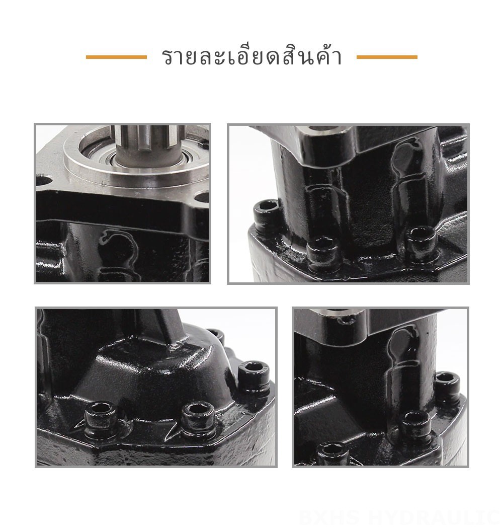 CBHST1-ISO-100 100 ซีซี/รอบ ปั๊มเฟืองไฮดรอลิก