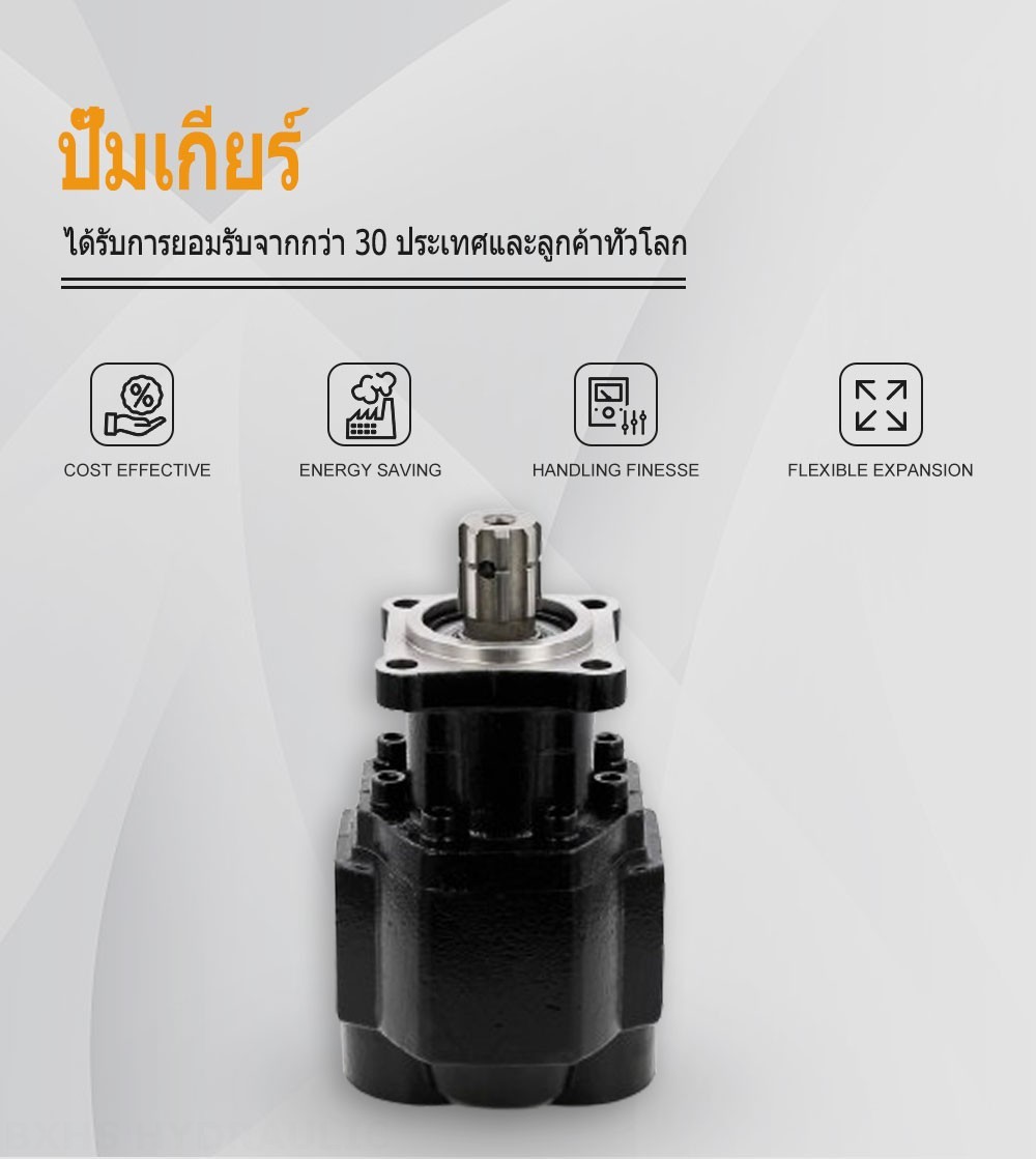 CBHST1-ISO-63  63 ซีซี/รอบ ปั๊มเฟืองไฮดรอลิก