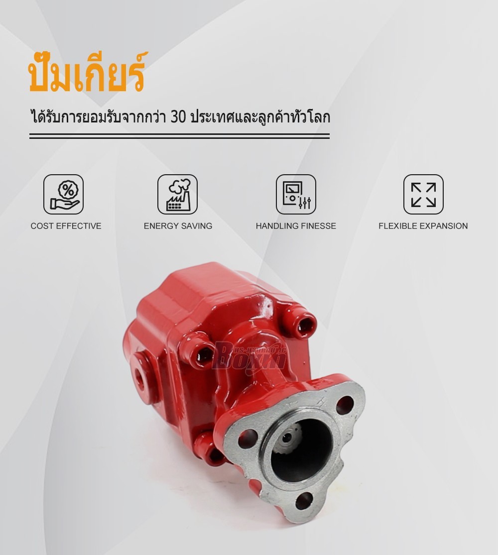 CBHX1025SK 25 ซีซี/รอบ แรงดัน 20 MPa (2900 psi) ปั๊มเฟืองไฮดรอลิก