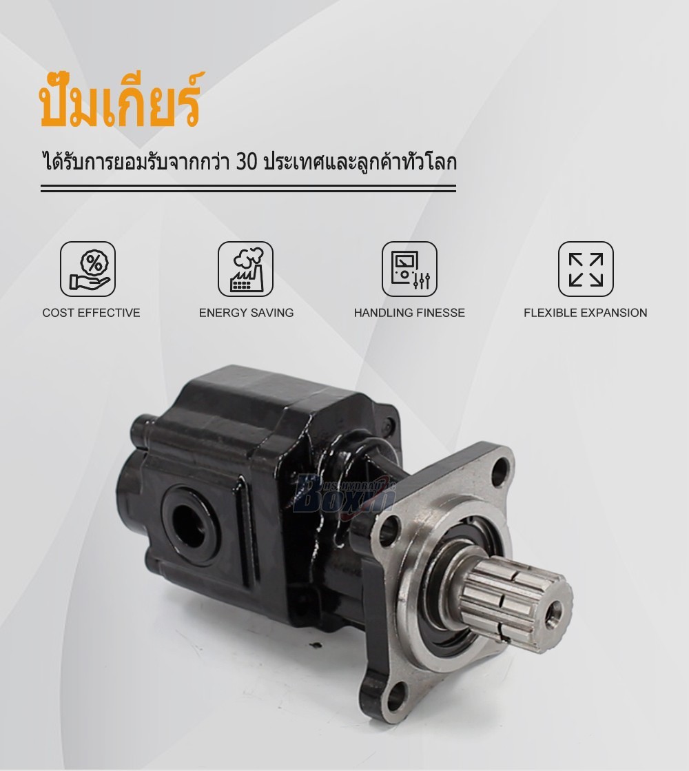 Durable CBHX1032-ISO 32 cc/rev Gear Pump for Hydraulic Systems
