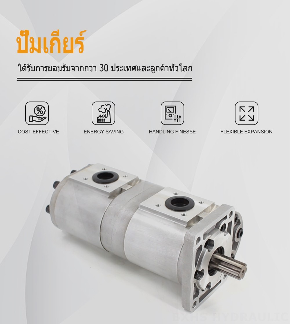 CBN-F540 40 ซีซี/รอบ ปั๊มเฟืองไฮดรอลิก