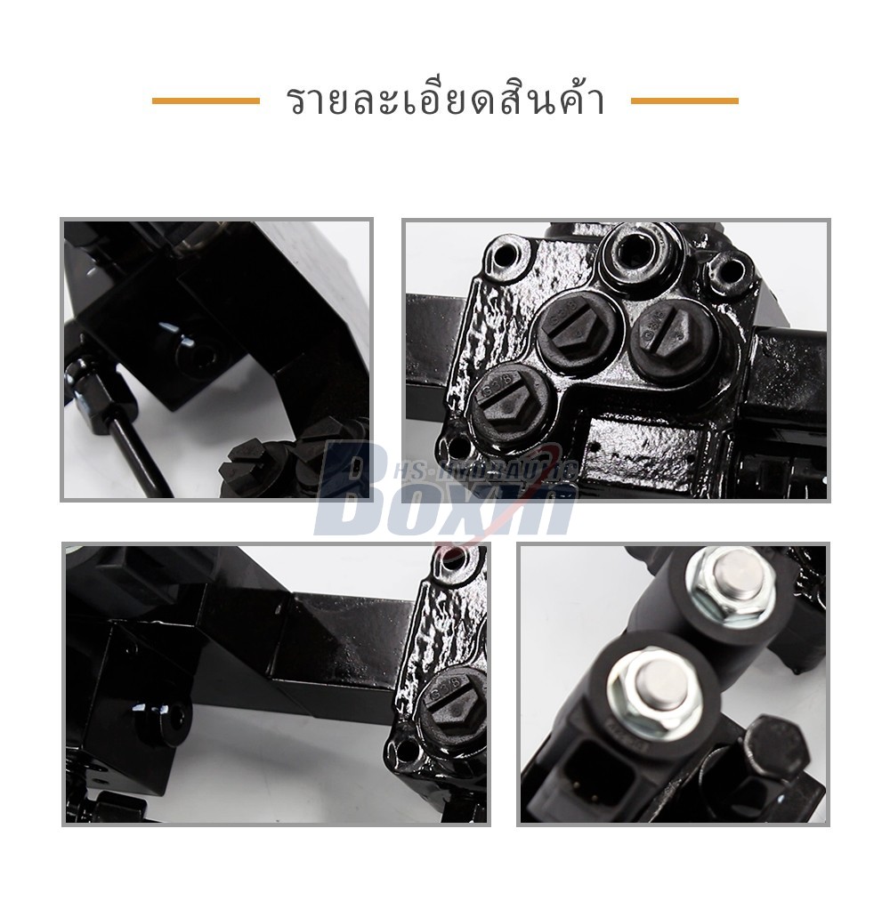 DCV20DY-OT ไฟฟ้าไฮดรอลิก 1 สปูล วาล์วควบคุมทิศทางแบบโมโนบล็อก