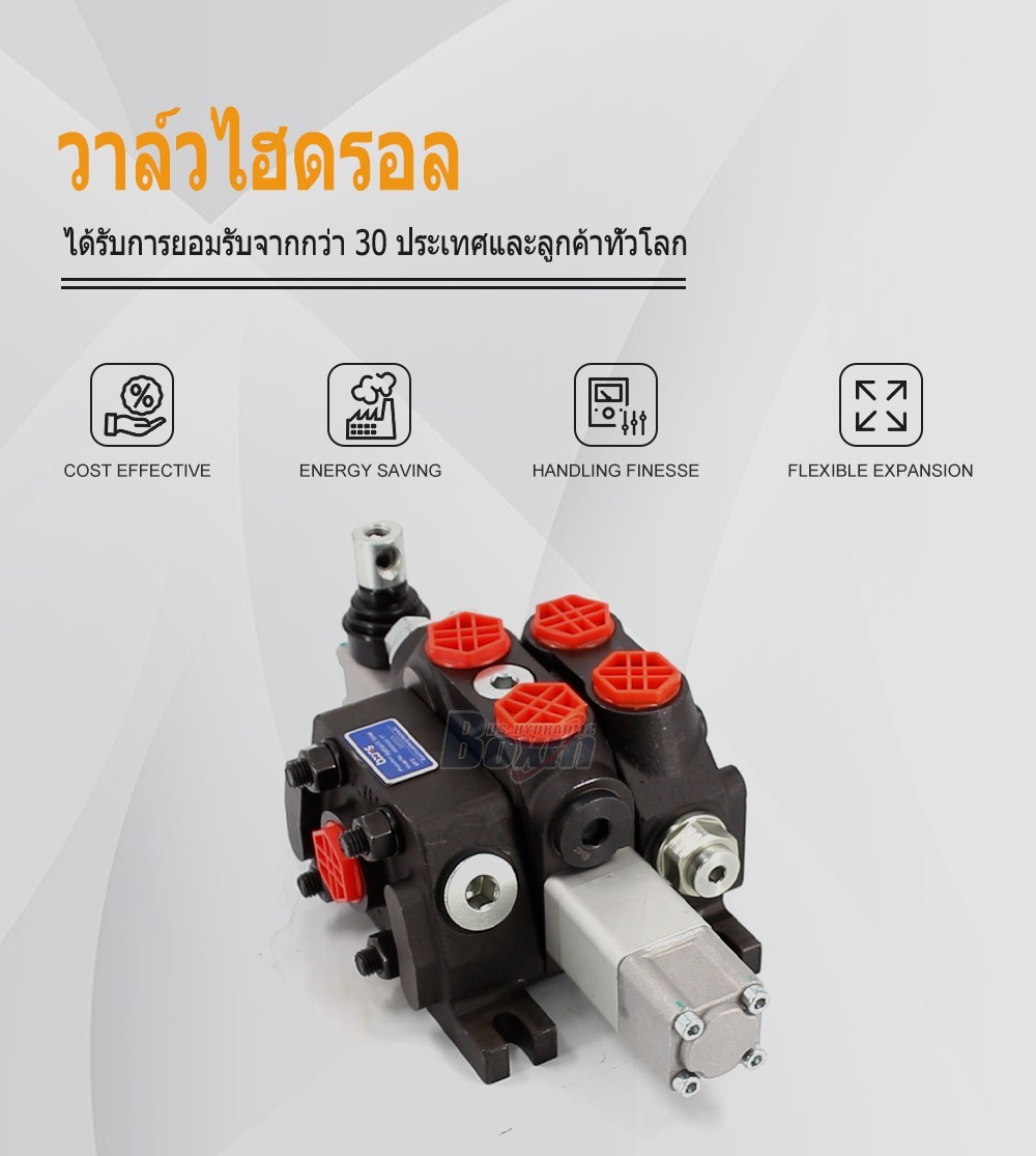 DCV60-JZTAW-J ด้วยตนเอง 1 สปูล วาล์วทิศทางส่วน