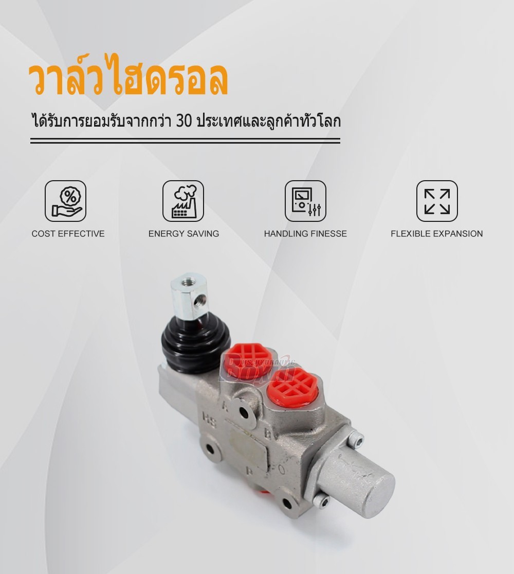 DF5-DKL ด้วยตนเอง 1 สปูล วาล์วเบี่ยงทิศทางการไหล (Flow Diverter Valve)