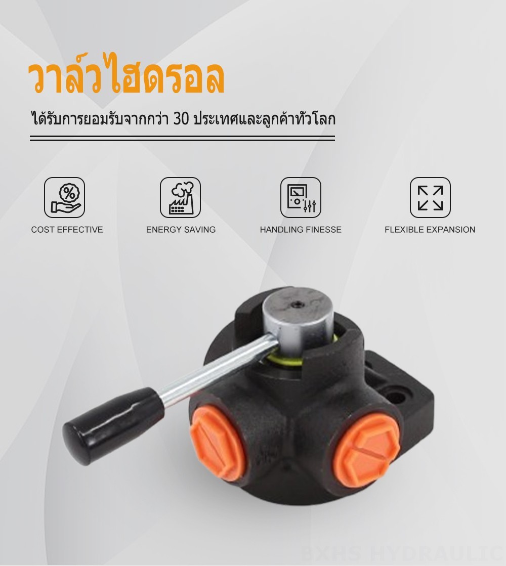 HSDV33 ด้วยตนเอง 1 สปูล วาล์วเบี่ยงการไหล