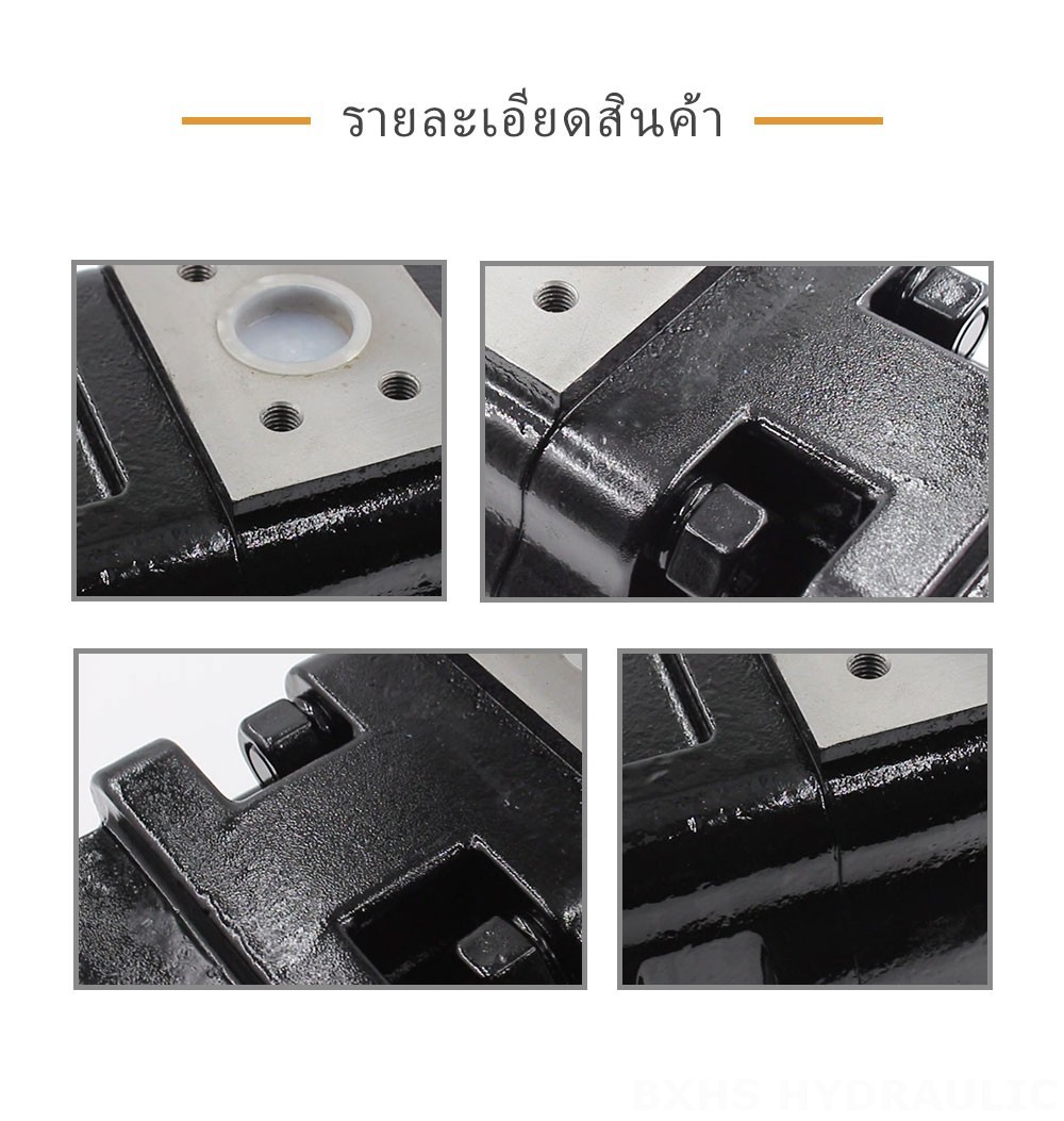 JHP2100-2080-1016 100 ซีซี/รอบ ปั๊มเฟืองไฮดรอลิก