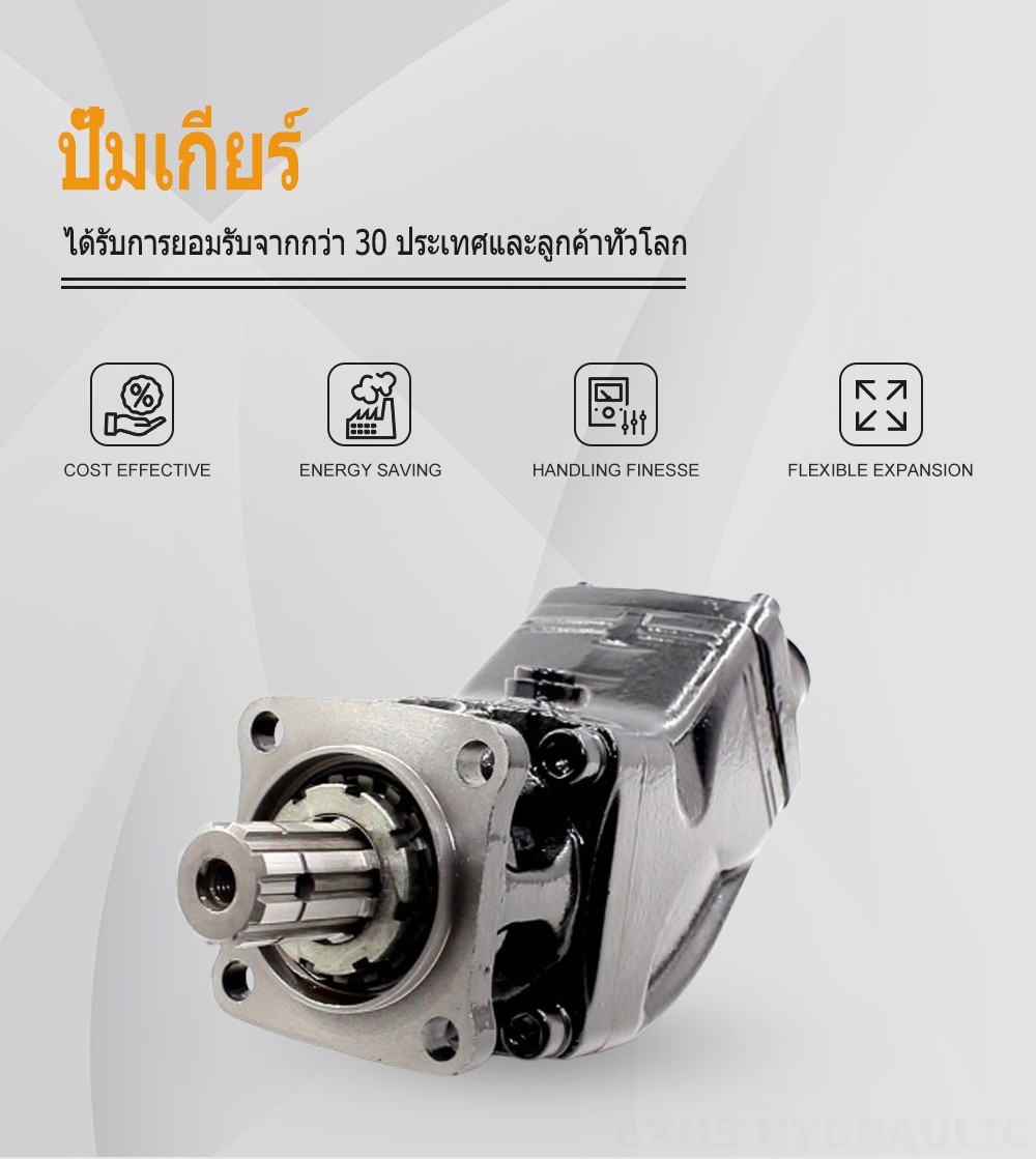 LB-63 63 ซีซี/รอบ ปั๊มลูกสูบไฮดรอลิก