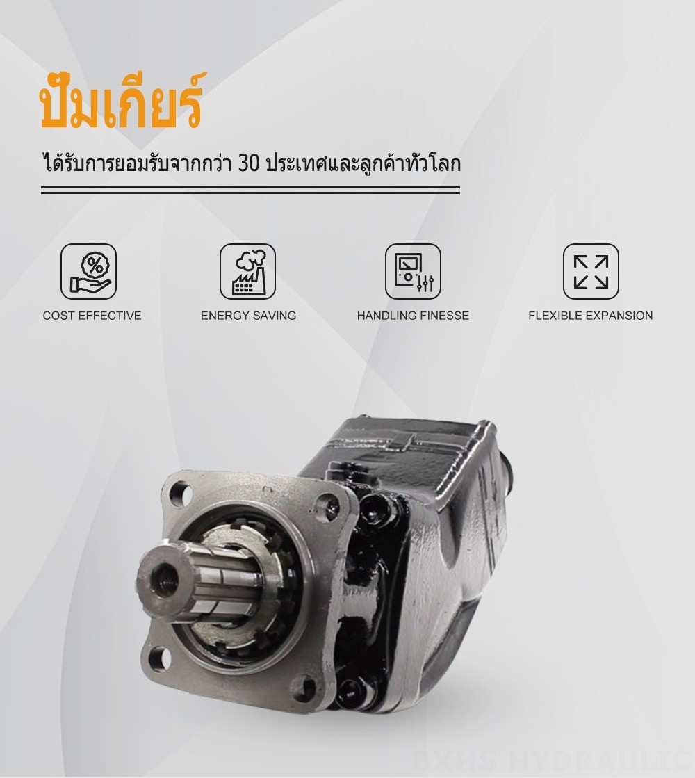 LB-80 80 ซีซี/รอบ ปั๊มลูกสูบไฮดรอลิก