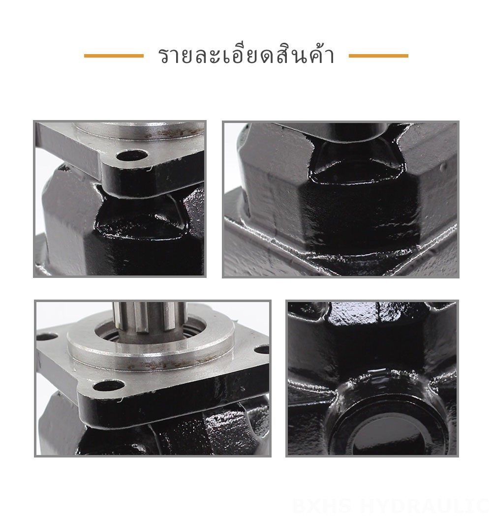 P6-40 40 ซีซี/รอบ ปั๊มลูกสูบไฮดรอลิก