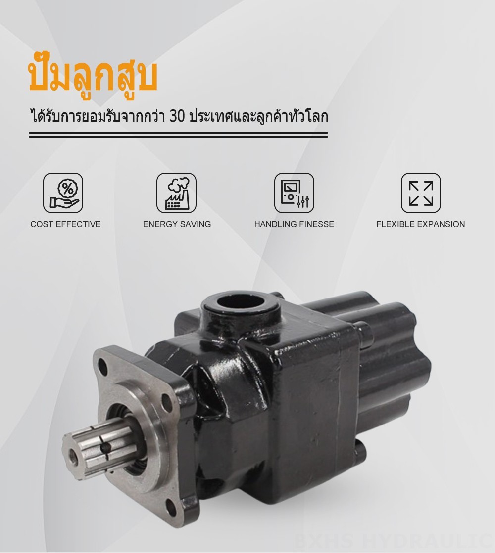 P7-63 63 ซีซี/รอบ ปั๊มลูกสูบไฮดรอลิก