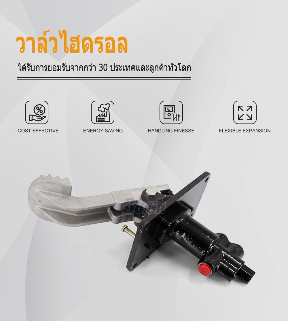 PDF12-00-10 ด้วยตนเอง 1 สปูล วาล์วควบคุมไฮดรอลิก (Hydraulic Control Valve)