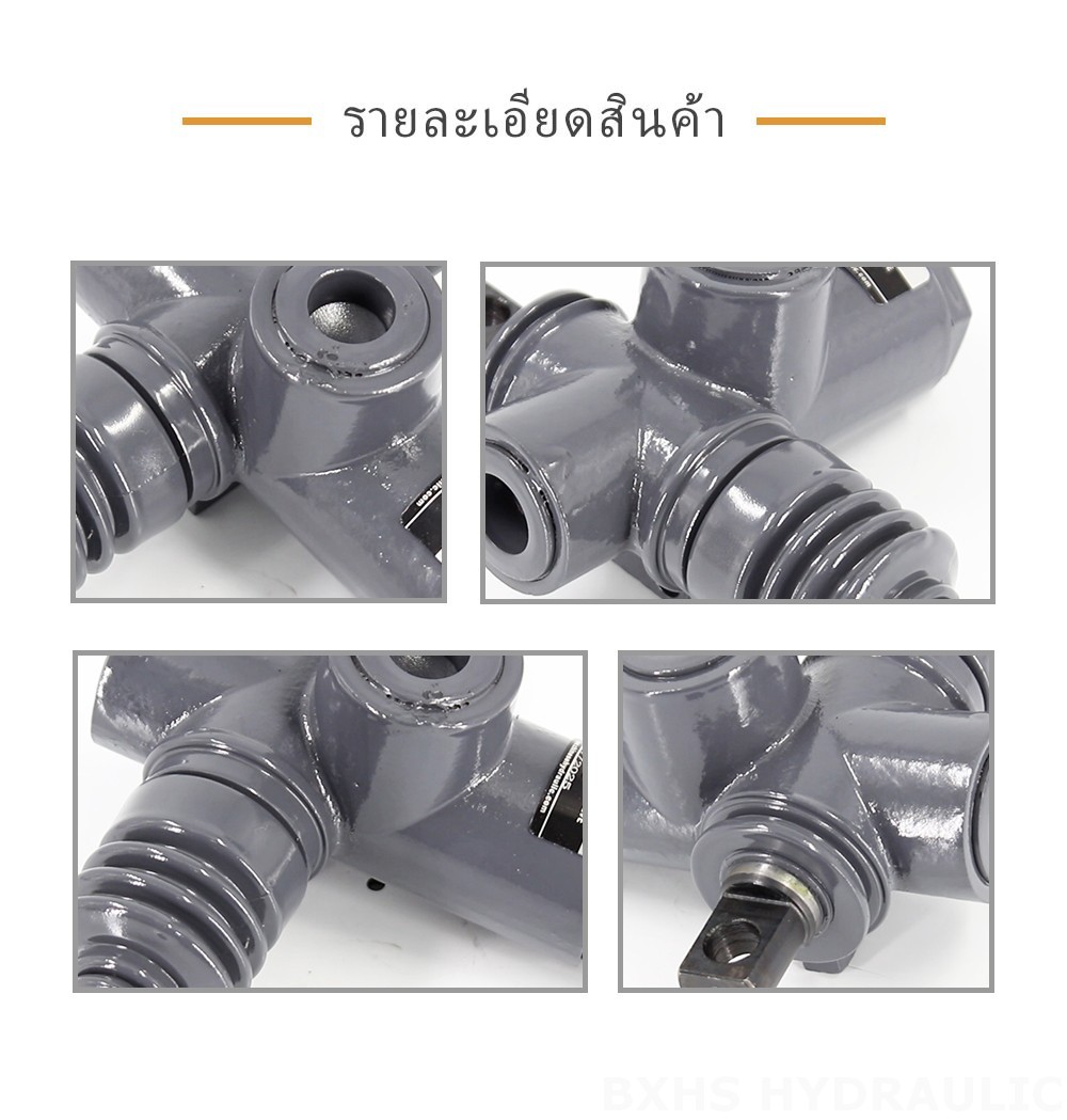 QHF20  ด้วยตนเอง 1 สปูล วาล์วควบคุมทิศทางแบบโมโนบล็อก