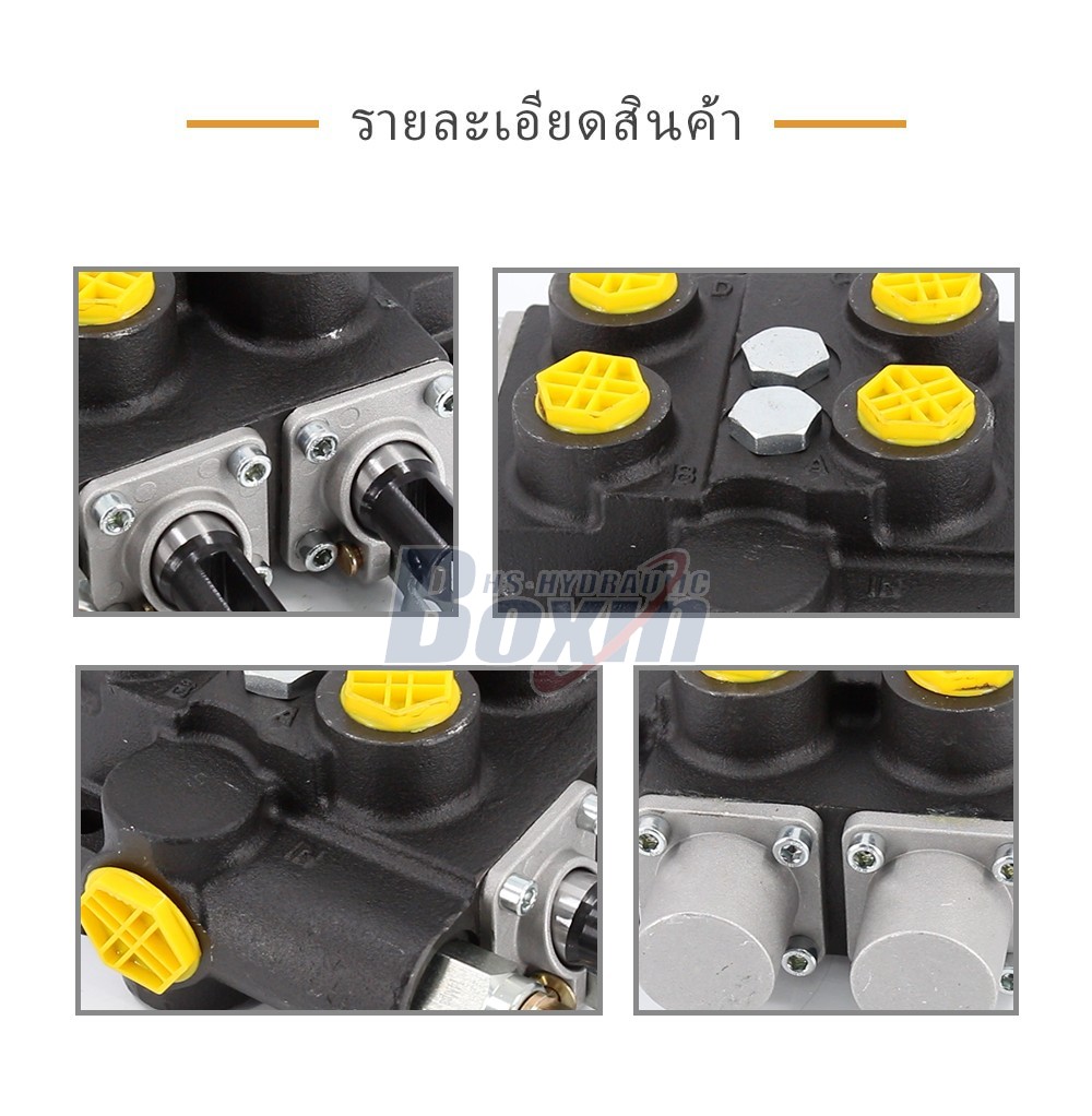 Bulk Order RD5200NPT-2OT 2 Spool Hydraulic Valve Factory Supply