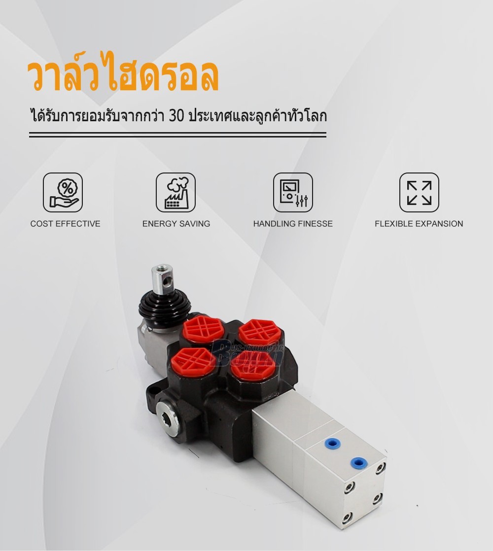 SD14Q-OT ลม 1 สปูล วาล์วควบคุมทิศทางแบบโมโนบล็อก