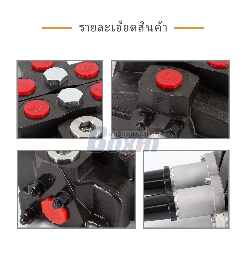 Durable SDS180T-2CB-OT 2 Spool Sectional Valve for Global Hydraulic Applications