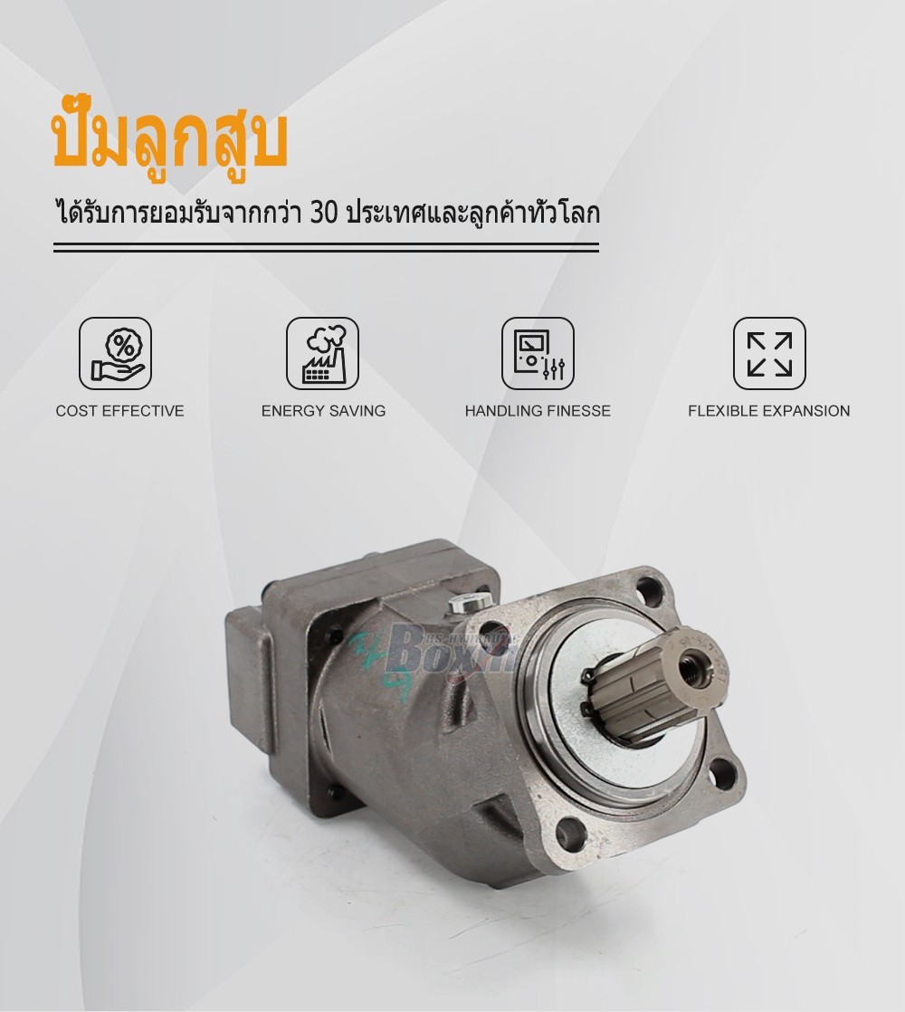 XPi-108L 108 ซีซี/รอบ 38 MPa (5511 psi) ปั๊มลูกสูบไฮดรอลิก