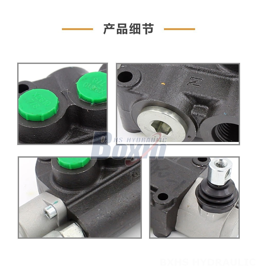 P80-LDG-U78-OT Manual 1 Spool Monoblock Directional Valve | Manufacturer & Global Supplier
