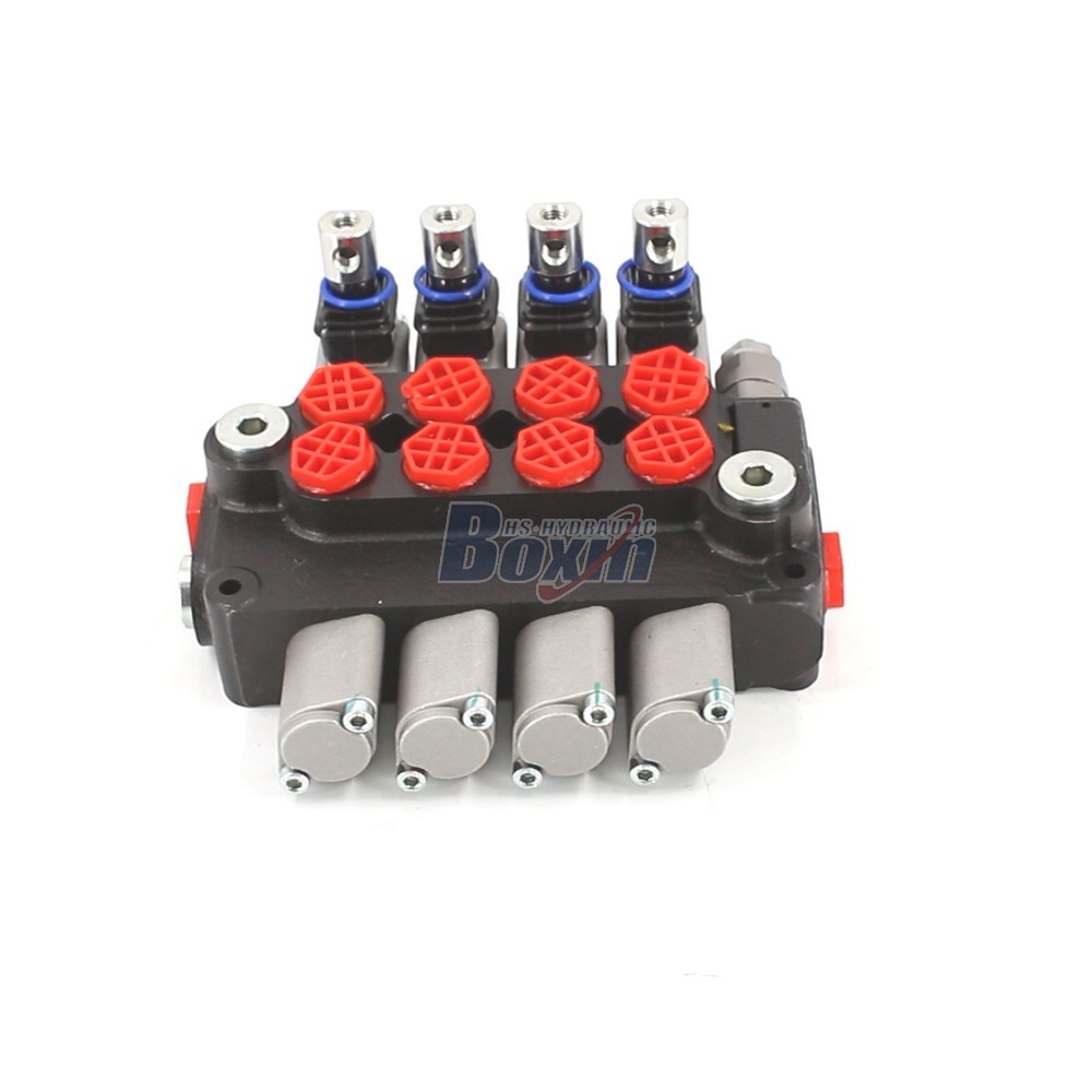 Bulk Supply DCV20 4 Spool Monoblock Valve from Hydraulic Factory main image