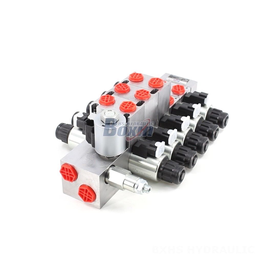 Buy DCV56 Electric Proportional 5 Spool Sectional Directional Valve main image