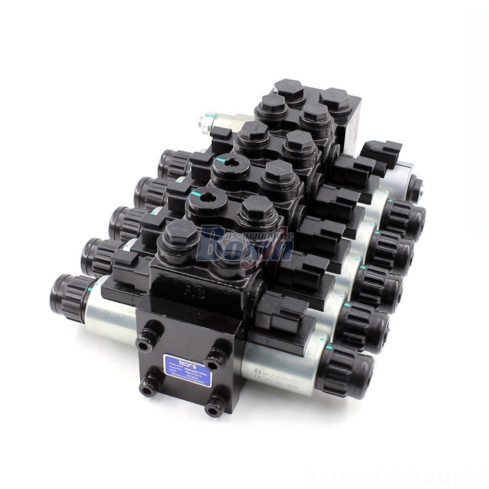 5-Spool Solenoid Valve | HDCF50 Model | Direct from Manufacturer & Customizable main image