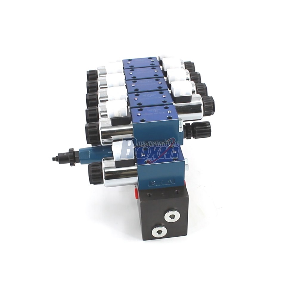 Hydraulic 6 Spool Solenoid Directional Control Valve cover photo