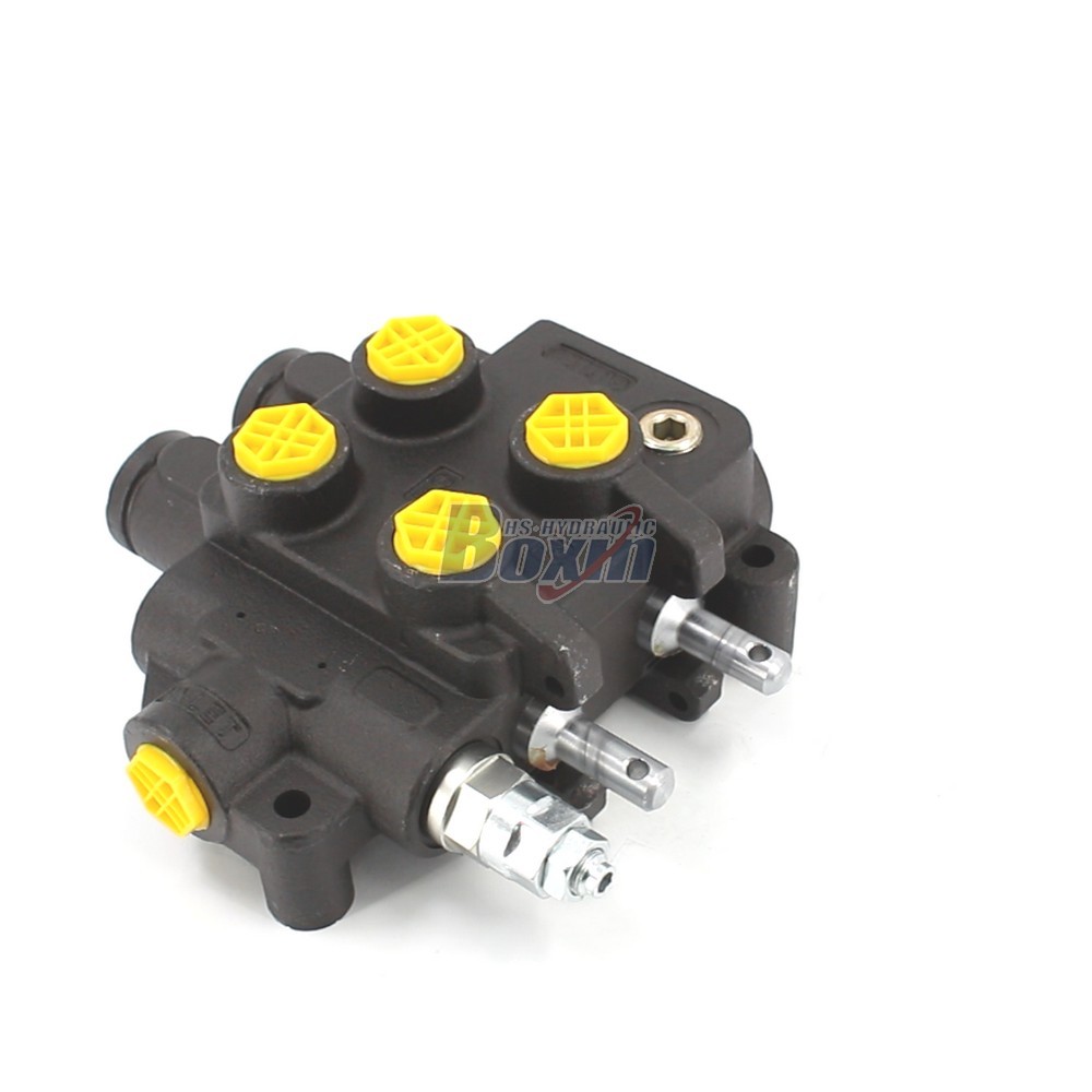HSSP-2OT-J Manual 2 Spool Monoblock Directional Valve for Hydraulic Systems main image