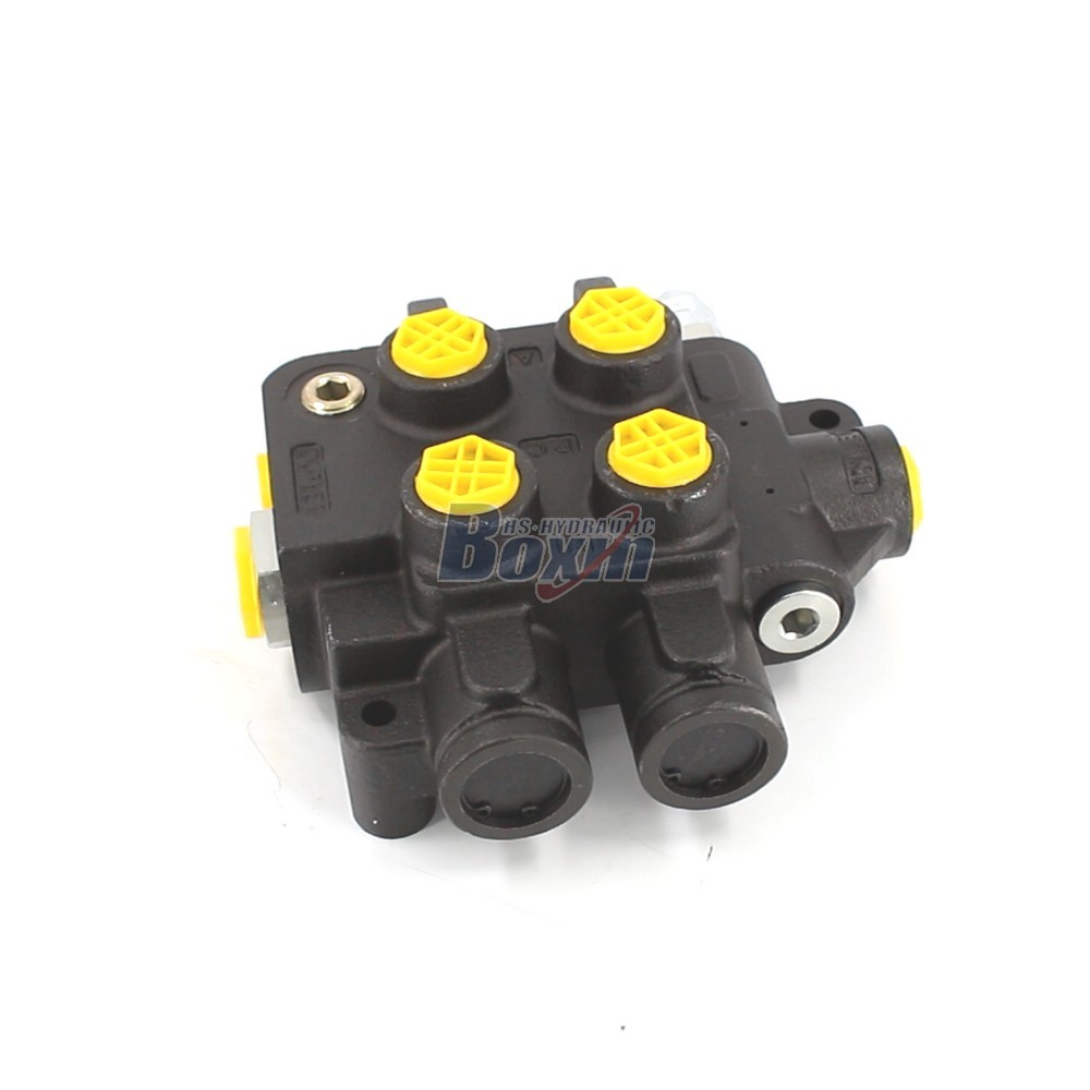 OEM and Custom HSSP-2OT-J 2 Spool Monoblock Directional Valve Services main image