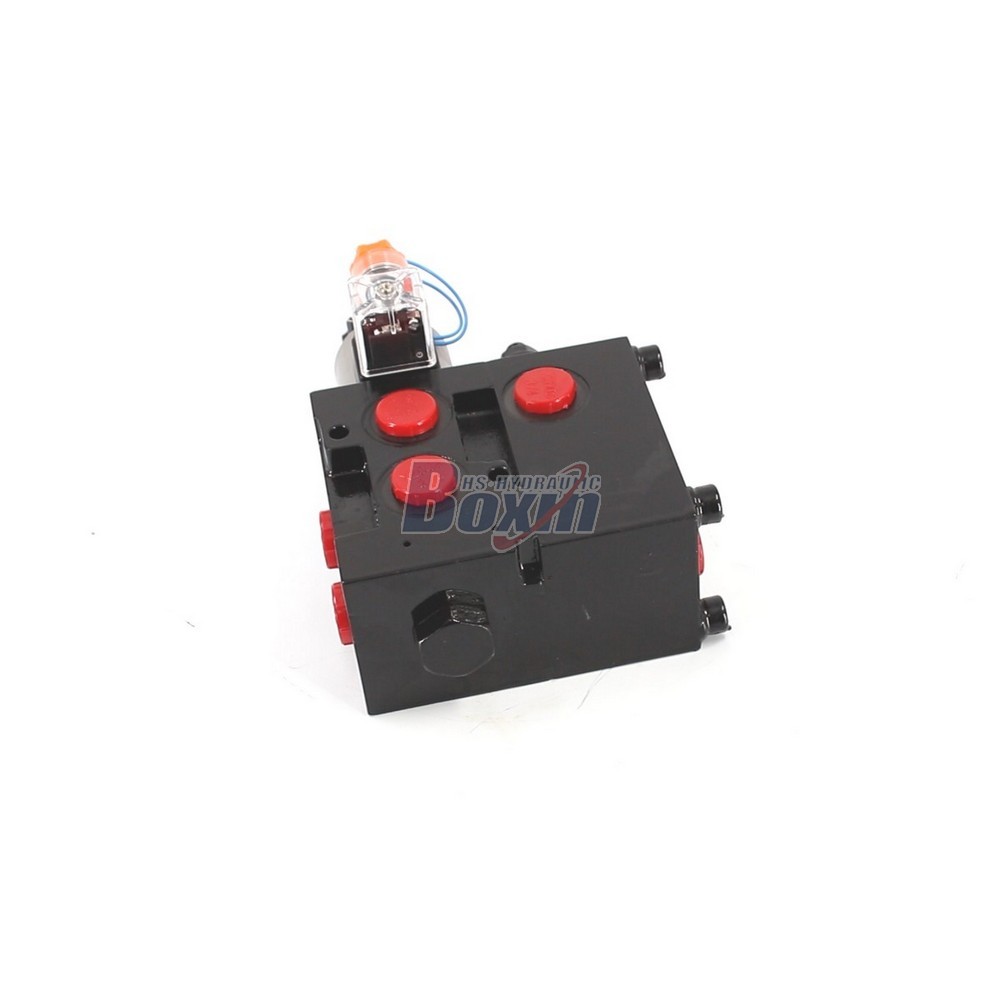 HSV06-AQF Solenoid Operated 2 Spool Hydraulic Control Valve main image