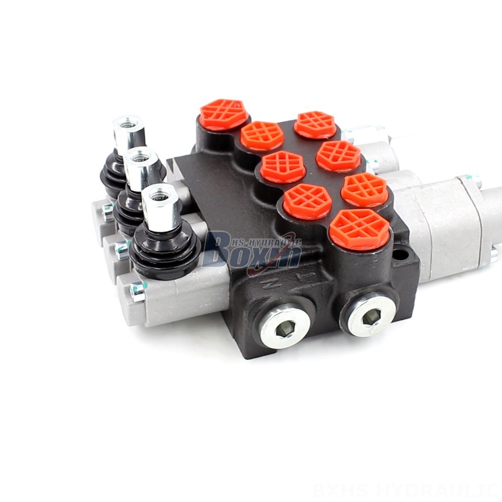 P40-G12-G38-2OT-QTW 3 Spool Valve | Customizable & Made to Order main image