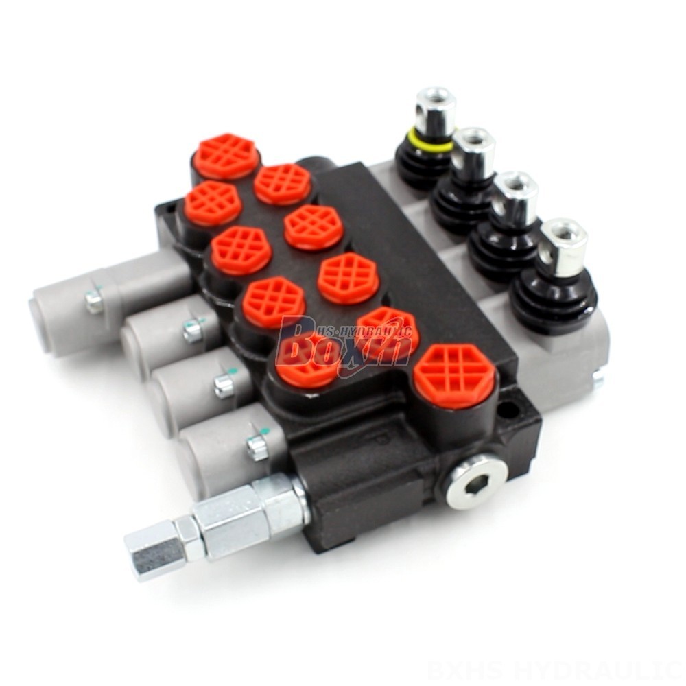 P40-G12-G38-3OT-OTW Manual 4 Spool Monoblock Directional Valve | Global Supplier main image