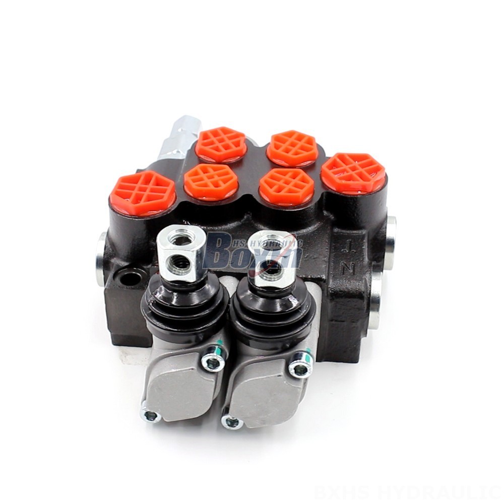 P40-G12-G38 Manual 2 Spool Monoblock Directional Valve | Hydraulic Product Manufacturer main image
