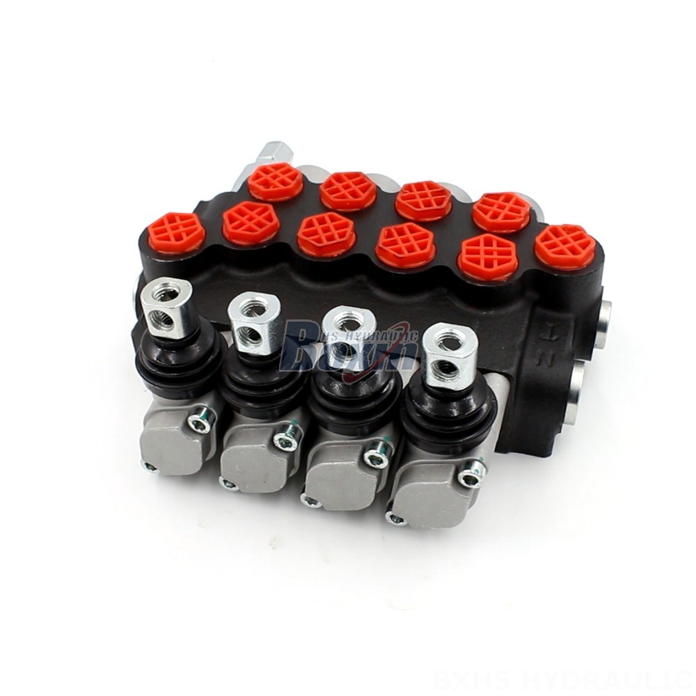 P40-G38 Directional Valve - Manual 4 Spool Monoblock Series | Wholesale & OEM cover photo