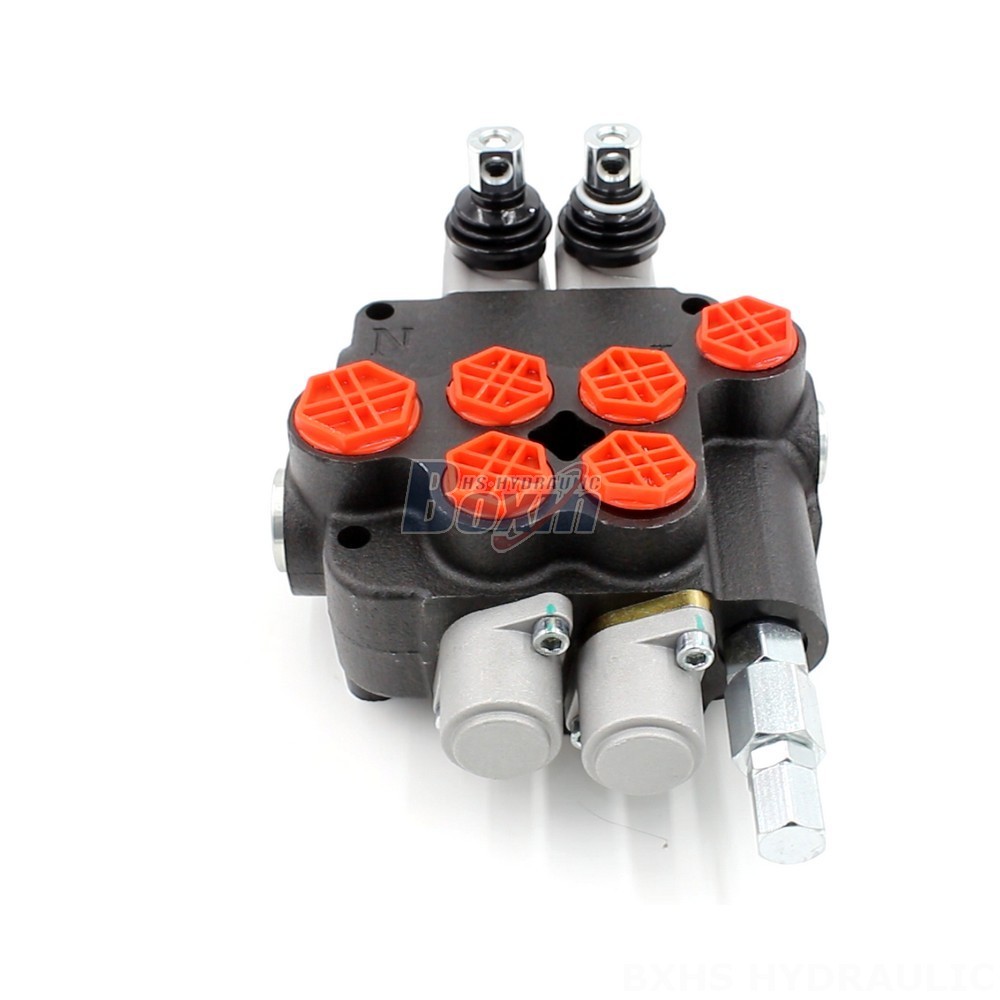 2-Spool Hydraulic Directional Valve | P80-G12-G34-2OT | Factory Direct & Customizable main image