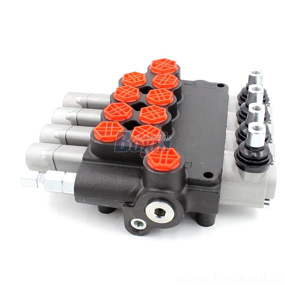 P80-G12-G34-OT 4-Spool Hydraulic Directional Valve | Factory Direct & Customizable main image