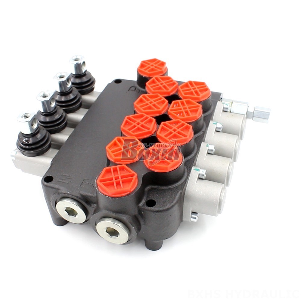 P80-G34-4OT Manual 4 Spool Monoblock Directional Valve | Manufacturer & Global Supplier main image