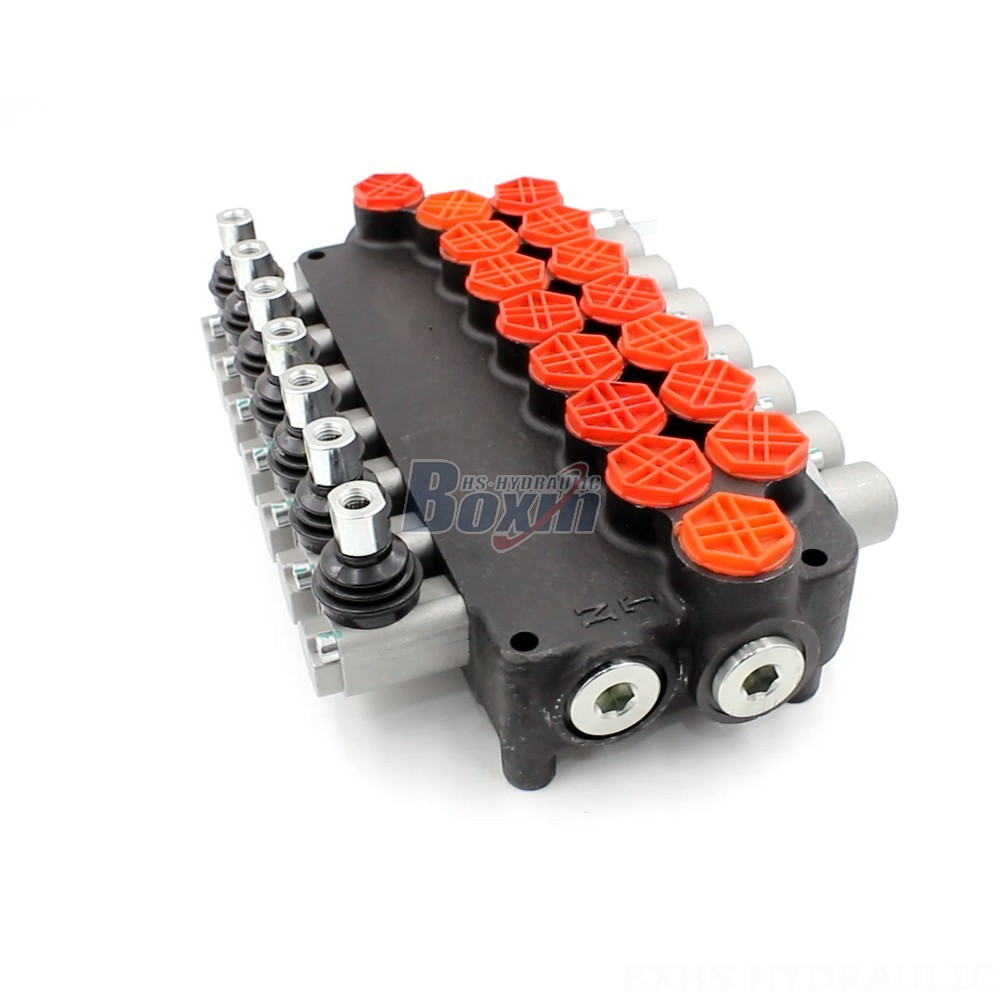 P80-G34-OT Manual 7 Spool Monoblock Directional Valve: Hydraulic Control Solutions cover photo