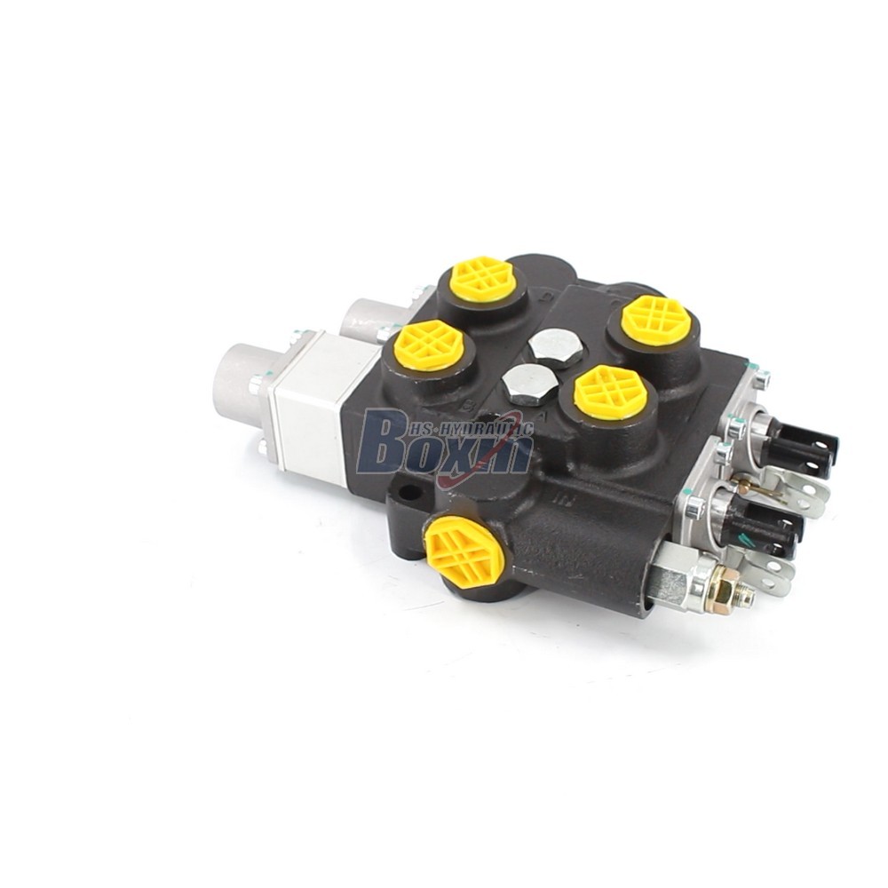 Custom OEM/ODM Service for RD5200NPT-QTW-OT Manual 2 Spool Hydraulic Control Valve main image