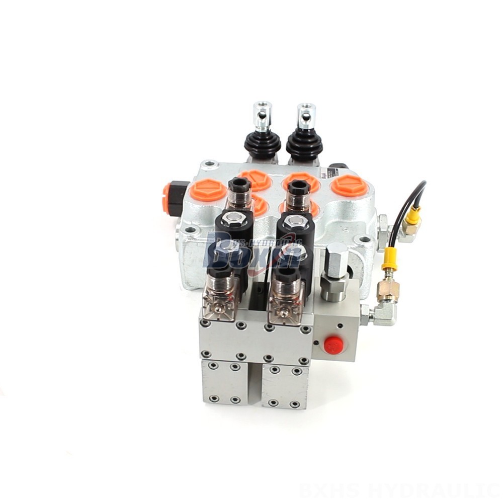 SD18 Electric 2 Spool Monoblock Directional Valve - Manufacturer & Supplier main image