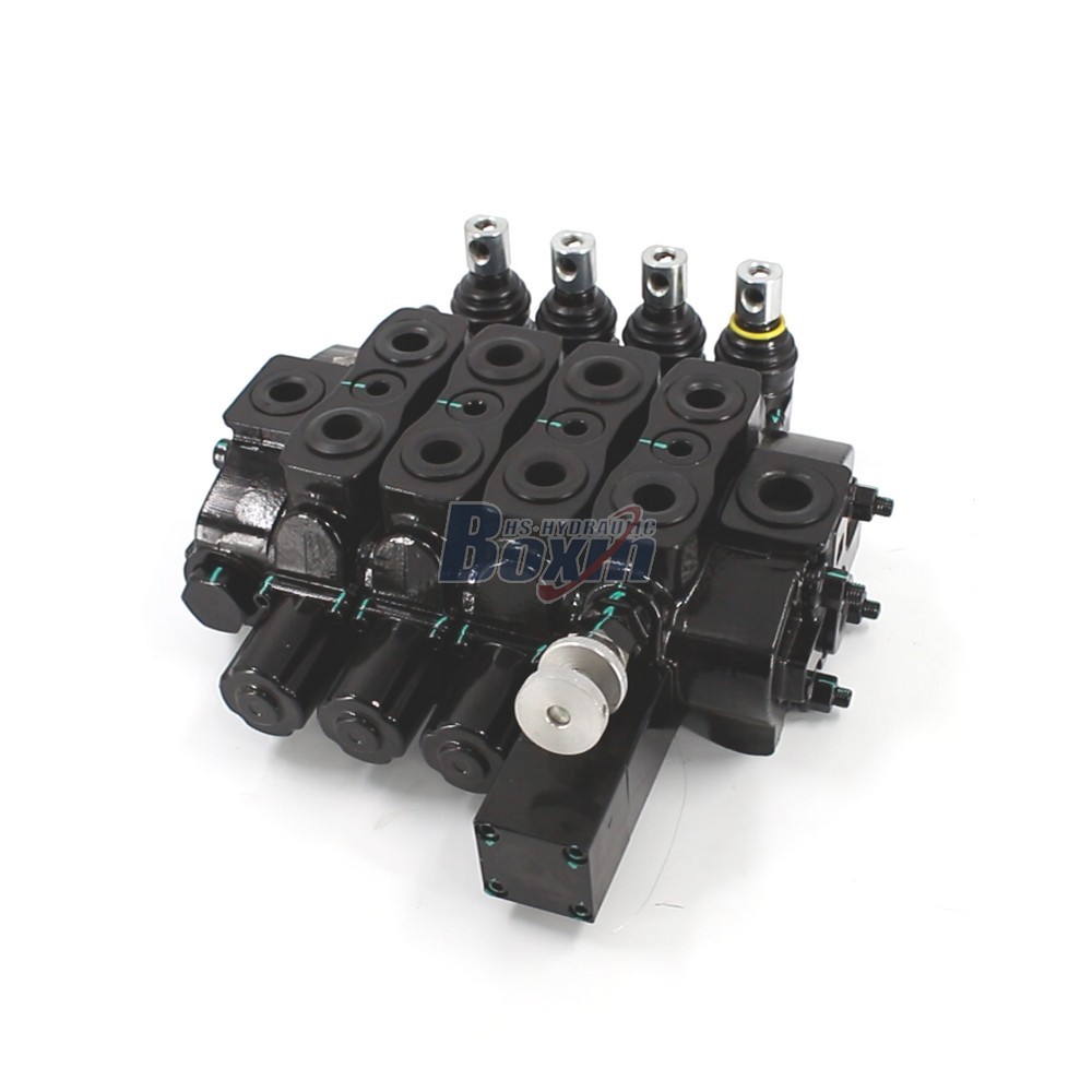 SD8-OTAMW Manual 4 Spool Sectional Directional Valve for Hydraulic Systems main image