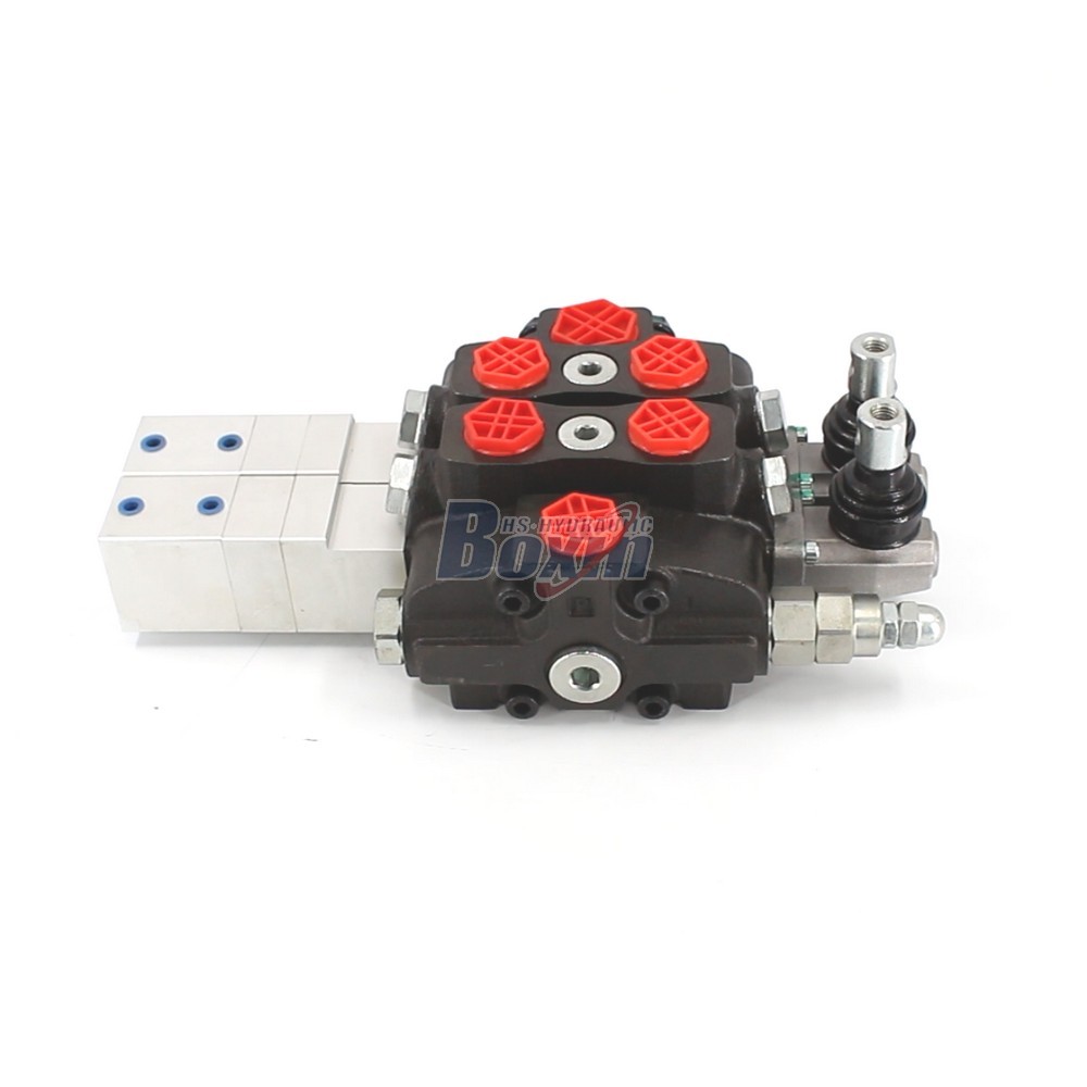 Professional Production SD8 Pneumatic 2 Spool Sectional Control Valve main image