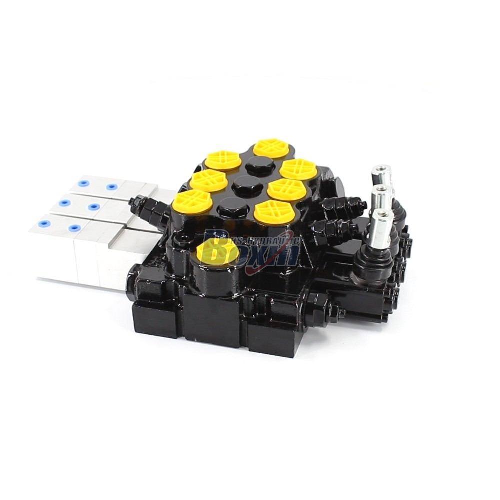 WZF-125 3 Spool Hydraulic Directional Valve with Manual Override cover photo