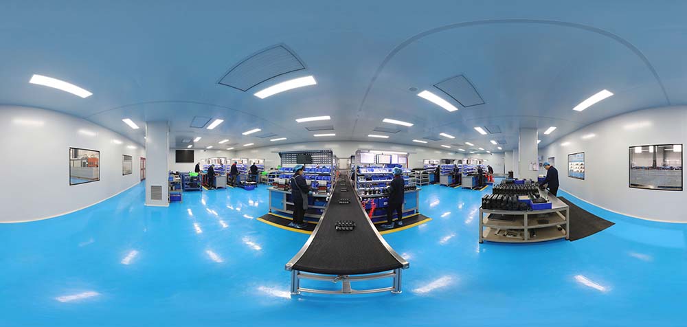 มุมมองพาโนรามา 360° ของโรงงาน Boxinhuasheng Hydraulic